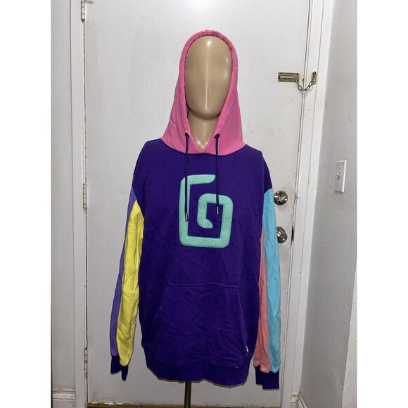 Karl Jacobs Originals Colorblock Enchantment 2021 Hoodie Sweatshirt Adult Sz L - Picture 1 of 7